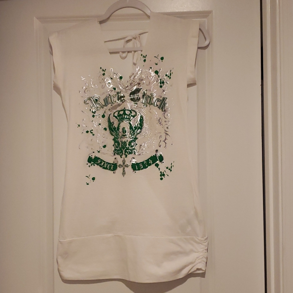 NWT Trendy Cotton short sleeve Shirt